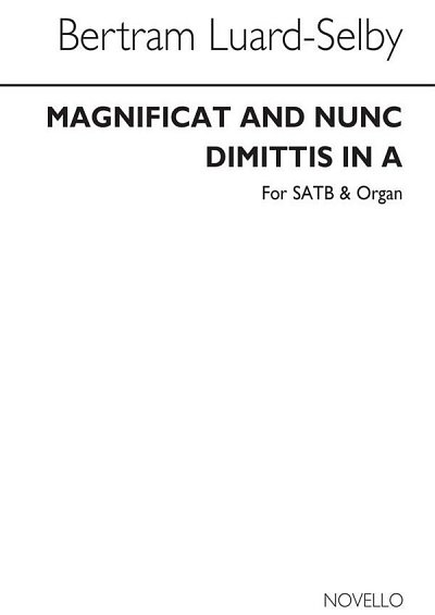 B. Luard-Selby: Magnificat And Nunc Dimittis In, GchOrg (Bu)
