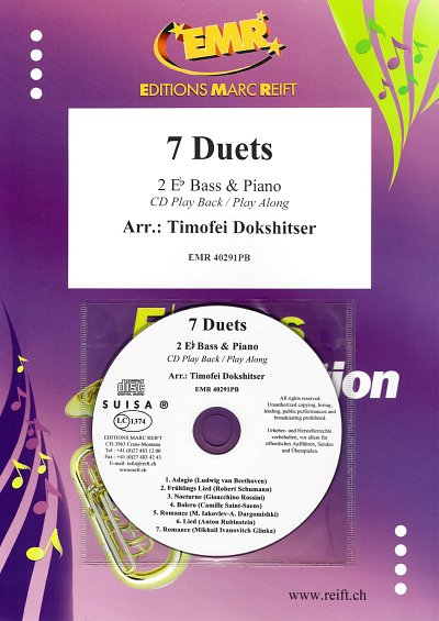 7 Duets, 2TbKlav (+CD)