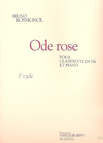 B. Rossignol: Ode Rose, KlarKlv (KlavpaSt)