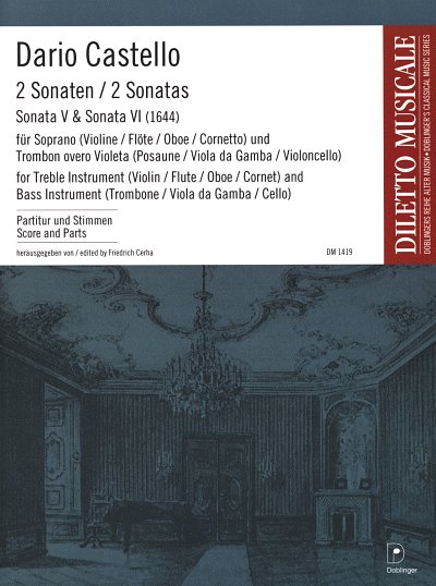 D. Castello: 2 Sonaten Diletto Musicale