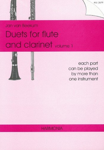 Duets for flute and clarinet 1 (Bu)
