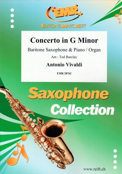 A. Vivaldi: Concerto In G Minor, BarsaxKlav/O