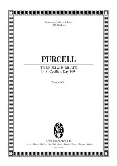 DL: H. Purcell: Te Deum und Jubilate, GsGchOrch (Tr1)