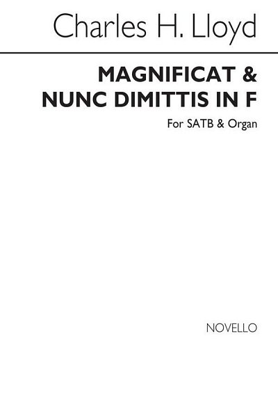 Magnificat And Nunc Dimittis In F, GchOrg (Bu)