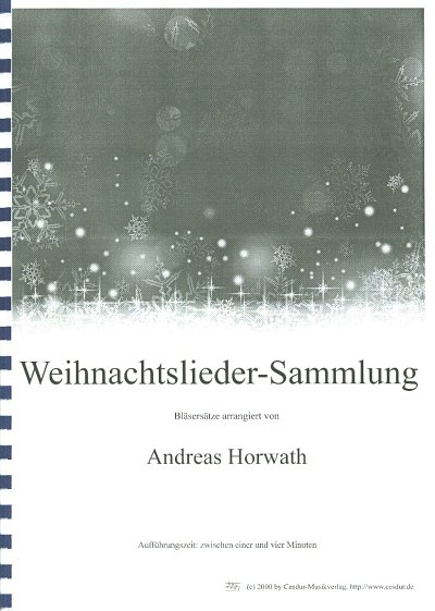 Weihnachtslieder-Sammlung, Varblas4 (Part.)