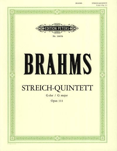 J. Brahms: Quintett 2 G-Dur Op 111