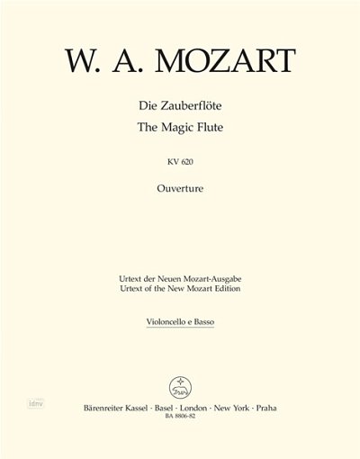 W.A. Mozart: Die Zauberflöte KV 620, Sinfo (VcKb)