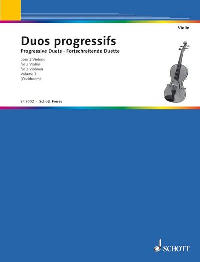M. Crickboom: Duos progessifs Band 3