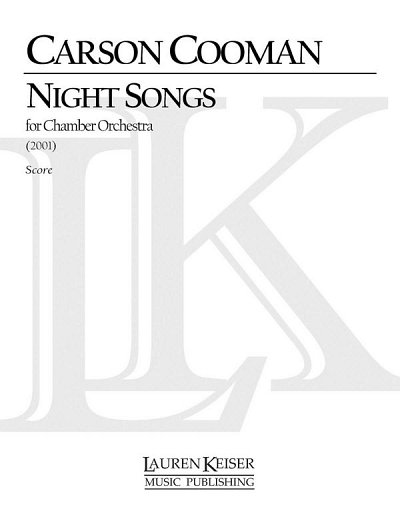 C. Cooman: Night Songs, Kamo (Part.)