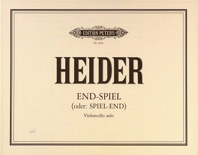 W. Heider: End-Spiel (oder: Spiel-End) (1988)