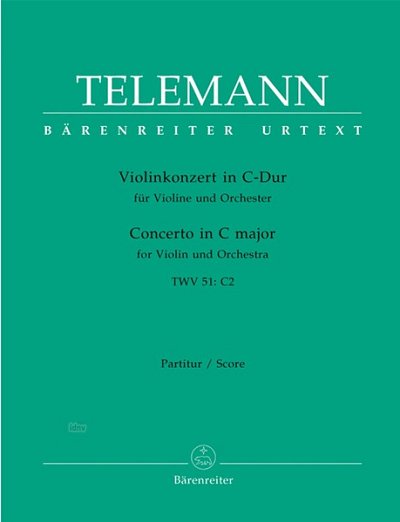 G.P. Telemann: Konzert D-Dur TWV 51:D10, VlOrch (Part)