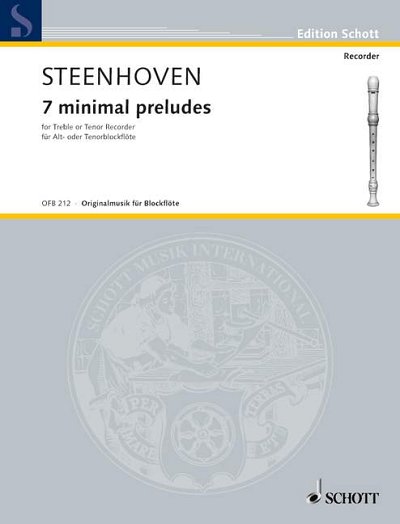 DL: K.v. Steenhoven: 7 minimal preludes