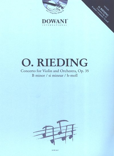 O. Rieding: Konzert für Violine und Orchest, VlOrch (KAStCD)