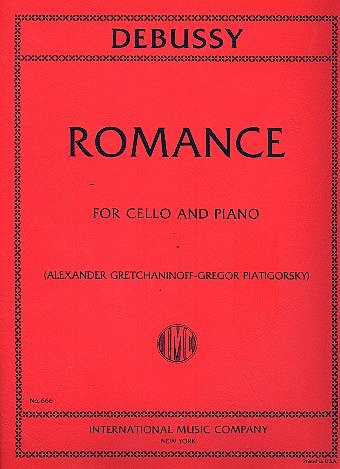 C. Debussy: Romanza (Piatigorsky) (Bu)