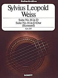S.L. Weiss: Suite Nr. 16 in D-Dur , Git