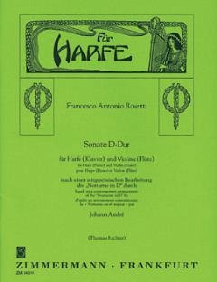 A. Rosetti: Sonate D-Dur Nach Einer Zeitgenoessischen Fuer H