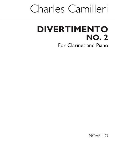 Divertimento No.2 for Clarinet and P., KlarKlv (KlavpaSt)