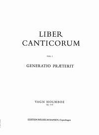 V. Holmboe: Generatio Praeterit Op.54b, Gch (Chpa)