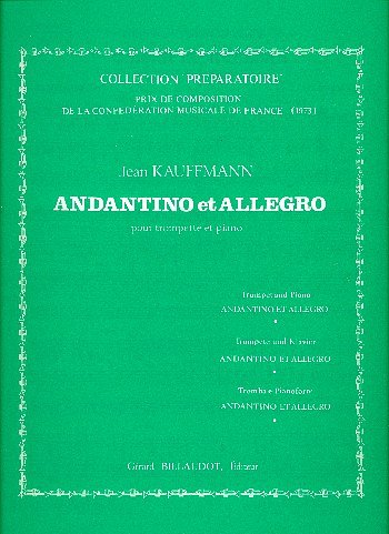 Andantino Et Allegro, TrpKlav (KlavpaSt)