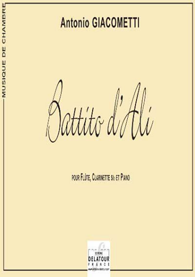 GIACOMETTI Antonio: Battito d'ali für Flöte, Klarinette und 