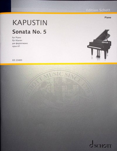N. Kapustin: Sonata No. 5 op. 61 , Klav