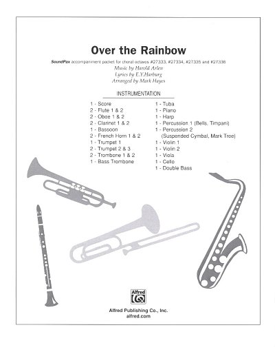 H. Arlen: Over the Rainbow, ChOrch (Pa+St)
