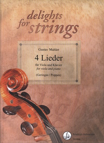 G. Mahler: Vier Lieder, VlaKlav (KA+St)