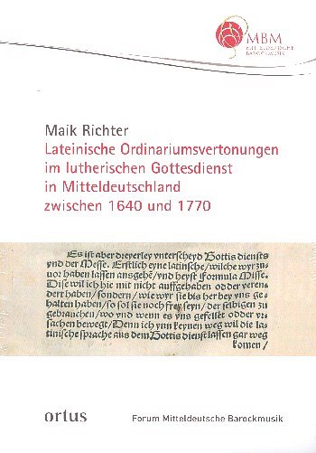 M. Richter: Lateinische Ordinariumsvertonungen im luthe (Bu)