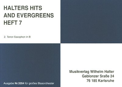 Halters Hits and Evergreens 7, Varblaso;Key (Tsx2)