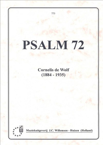 Psalm 72, Org