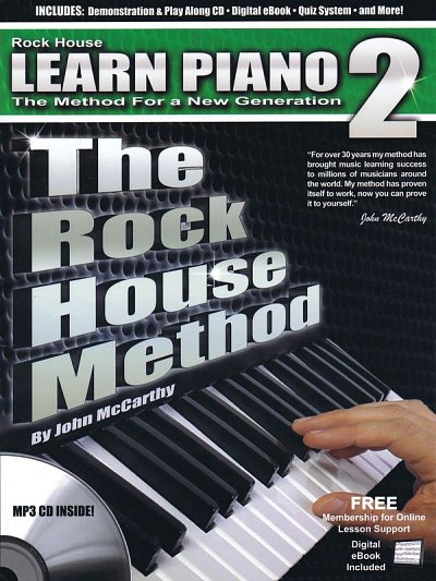 The Rock House Method: Learn Piano 2, Klav (+CD)
