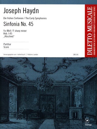 J. Haydn: Sinfonia Nr. 45 fis-Moll (Abschieds, Sinfo (Part.)