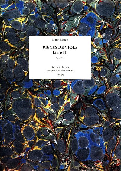 M. Marais: Pièces de viole 3, VdgBc (2St)