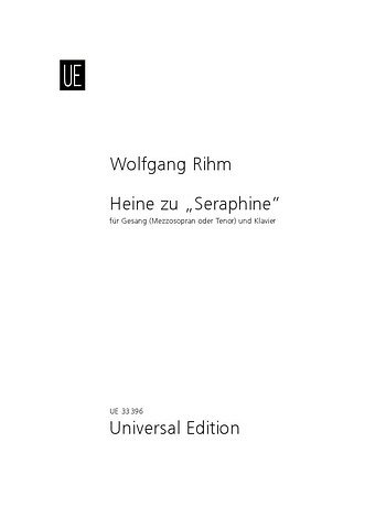 W. Rihm: Heine zu "Seraphine"