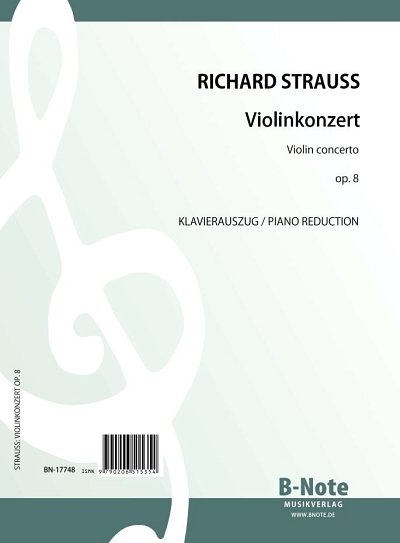 R. Strauss:  Violinkonzert op. 8