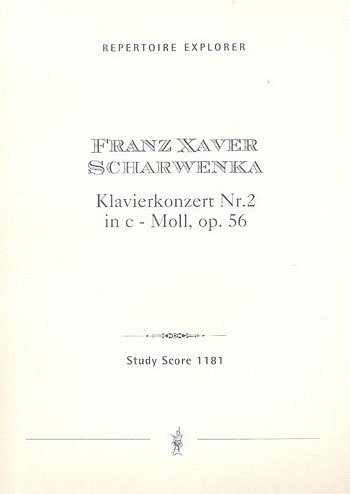 X. Scharwenka: Konzert für Klavier und Orche, KlavOrch (Stp)