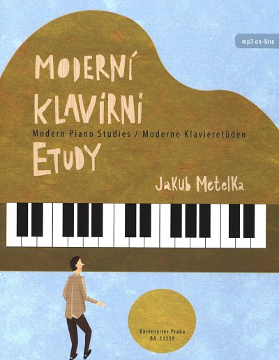 J. Metelka: Moderne Klavieretüden, Klav (+OnlAu)