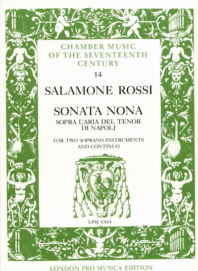 S. Rossi: Sonata Sopra Aria Del Tenor Di Napoli Chamber Musi