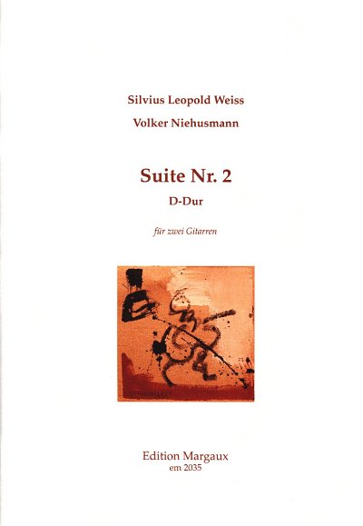 S.L. Weiss: Suite Nr. 2 D-Dur, 2Git (Pa+St)