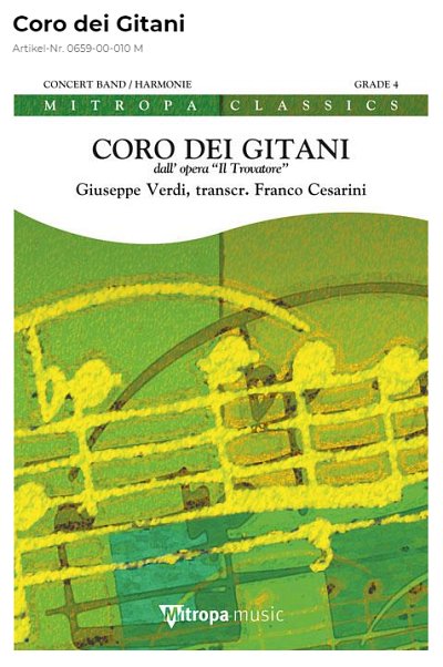 Giuseppe Verdi, Coro dei Gitani Concert Band/, Blaso (Pa+St)