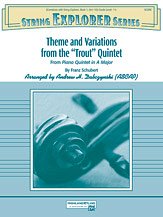 "Theme and Variations from the ""Trout"" Quintet: 3rd Violin (Viola [TC])"