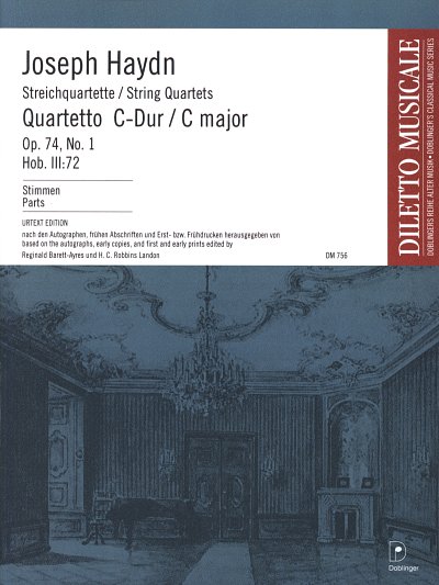 J. Haydn: Quartett C-Dur Op 74/1 Hob 3:72 Diletto Musicale