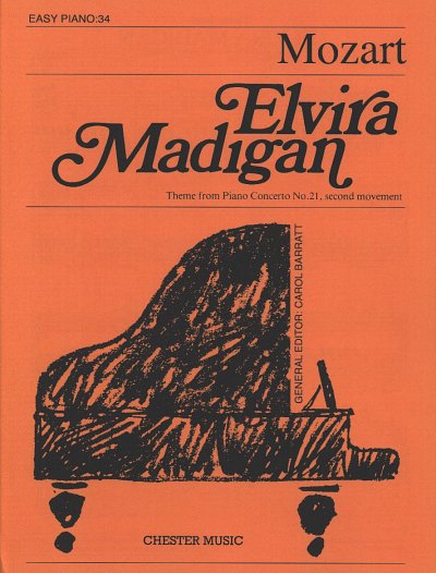 W.A. Mozart: Elvira Madigan, Klav