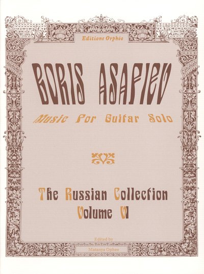 AQ: B. Asafiev: The Russion Collection 6, Git (B-Ware)
