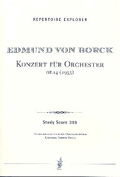 E. von Borck: Konzert op.14 (1935) für Orcheste, Sinfo (Stp)
