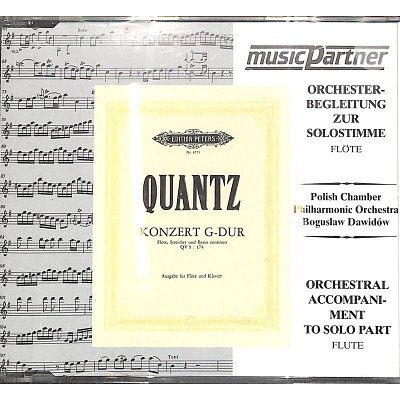 J.J. Quantz: Konzert für Flöte, Streicher und Basso continuo G-Dur QV 5: 174