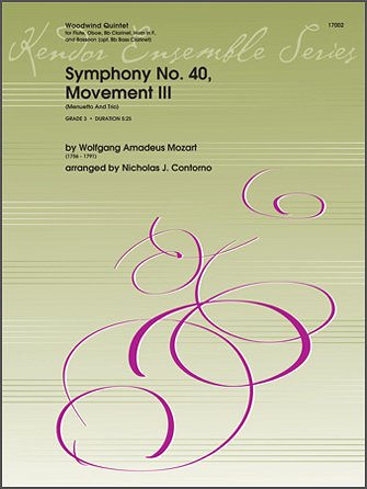 L. van Beethoven: Symphony No. 40, Movement III (Menuetto And Trio)