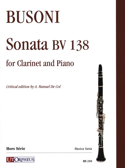 F. Busoni: Sonata BV 138, KlarKlv (Pa+St)