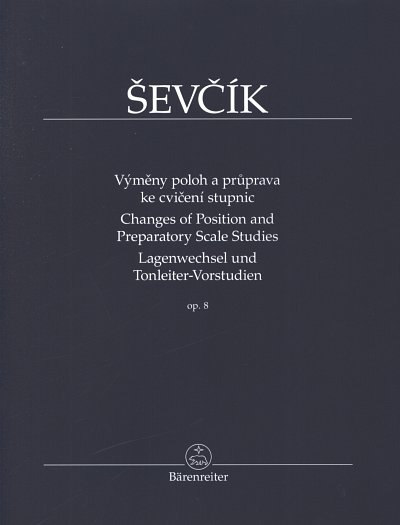 O. _ev_ík: Lagenwechsel und Tonleiter-Vorstudien op. 8, Viol
