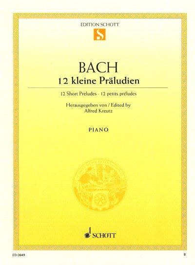 J.S. Bach: Zwölf kleine Präludien, Klav